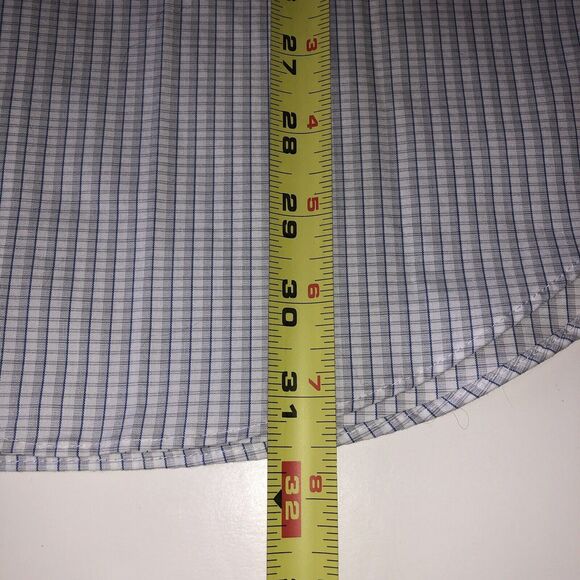 Calvin Klein Men's Infinite Non-Iron Slim Fit Stretch Collar Size 17 34/35 XL - Picture 7 of 14